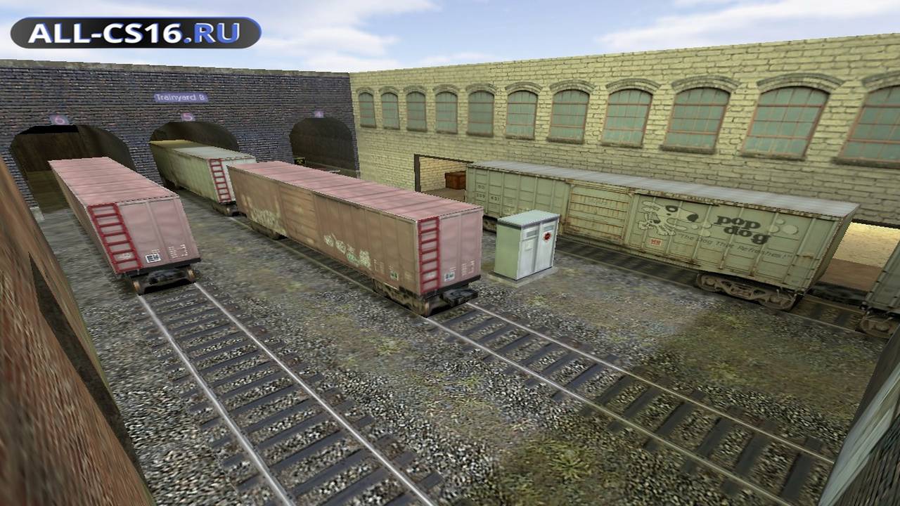 Карта «de_train32» для CS 1.6 для CS 1.6