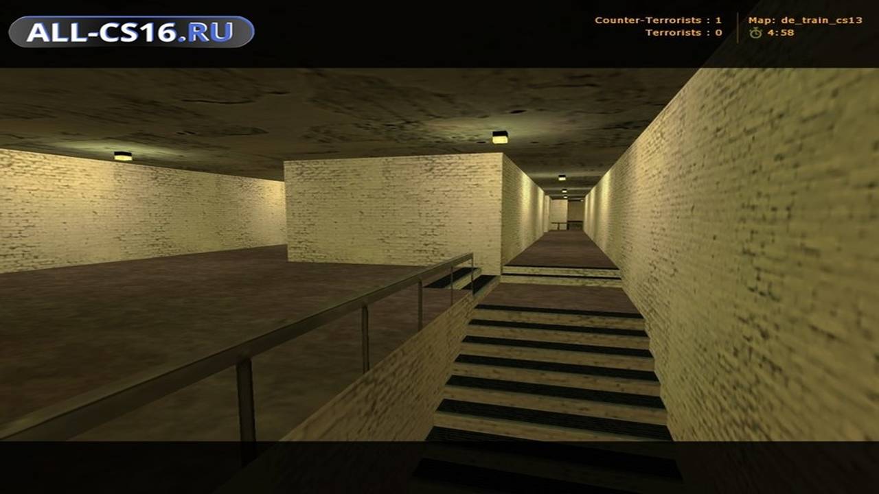 Карта «de_train_cs13» для CS 1.6 для CS 1.6