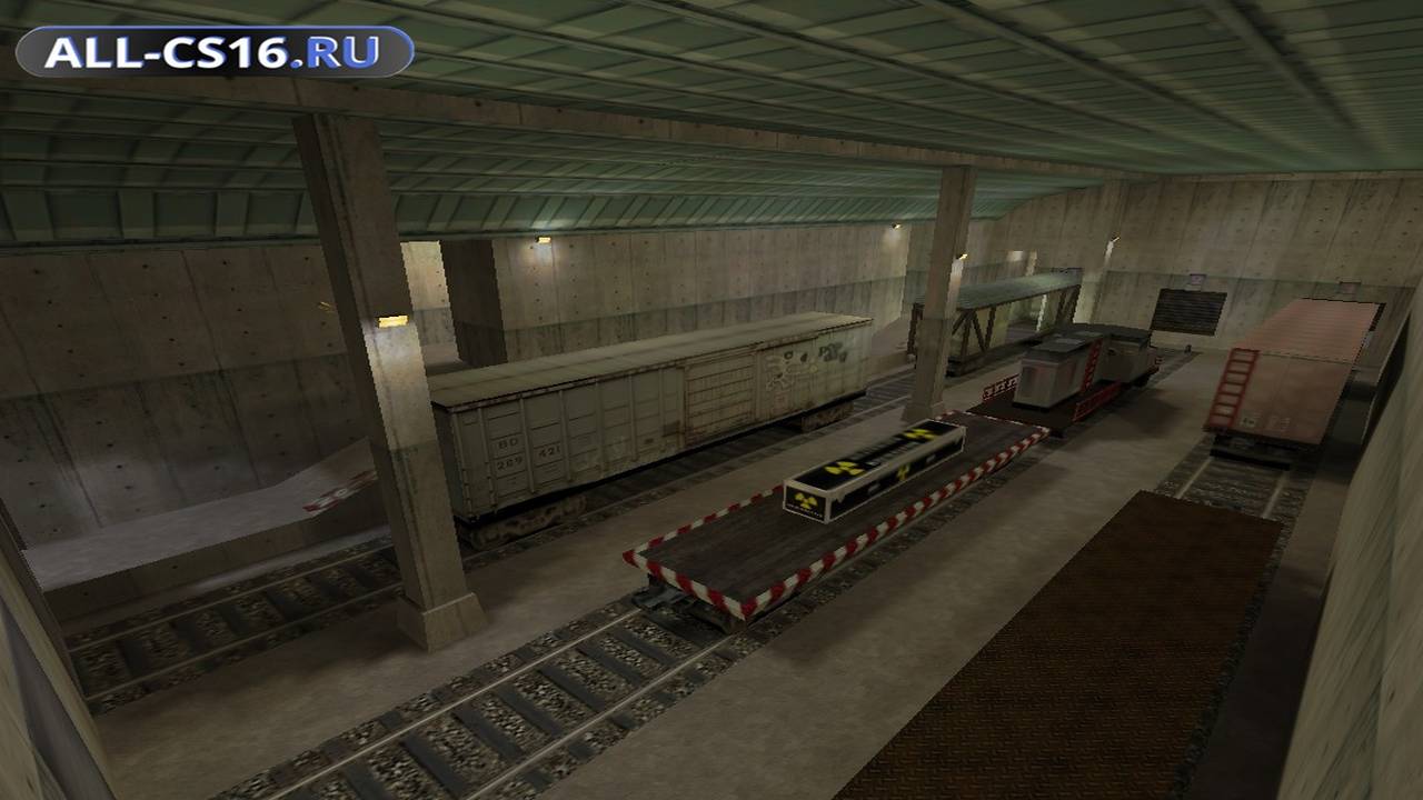 Карта «de_train_sl» для CS 1.6 для CS 1.6