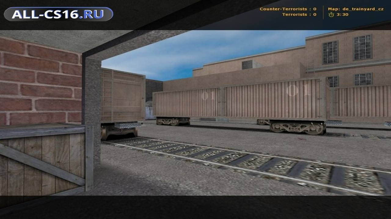 Карта «de_trainyard_cz» для CS 1.6 для CS 1.6