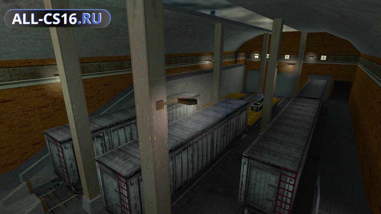 Карта «de_trainyard_se» для CS 1.6 для CS 1.6