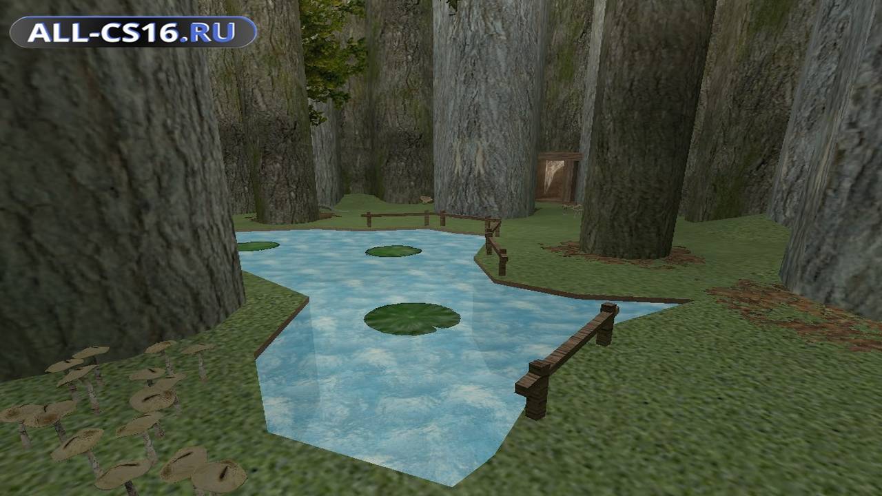 Карта «de_tree» для CS 1.6 для CS 1.6