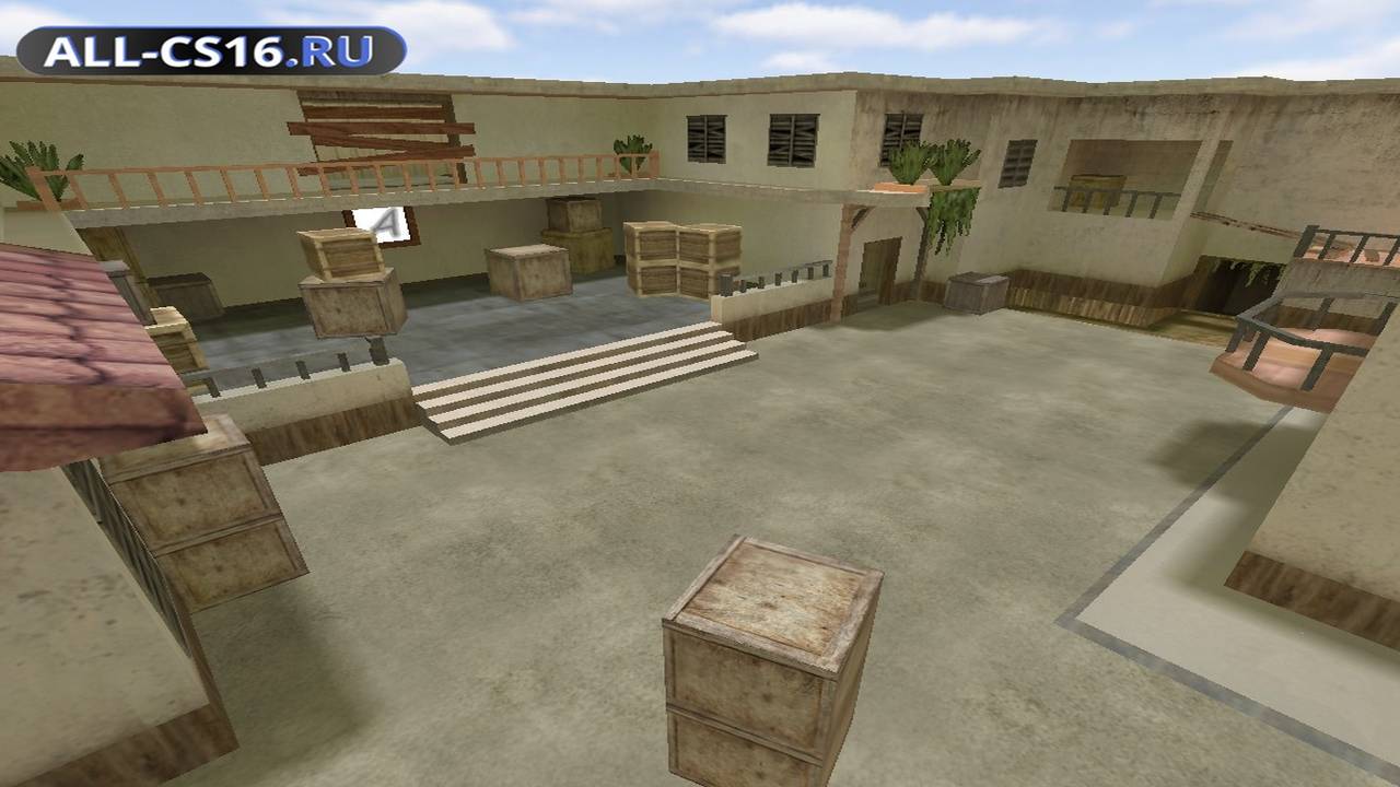 Карта «de_trenal» для CS 1.6 для CS 1.6