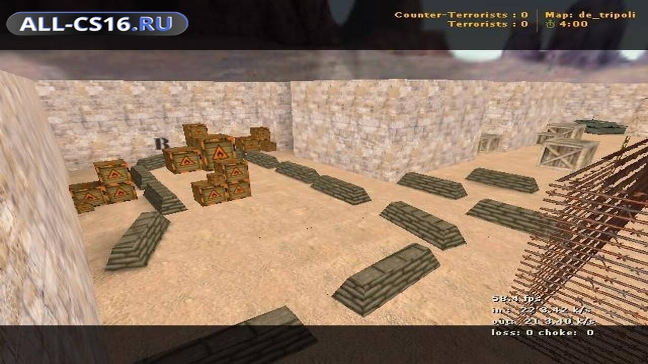 Карта «de_tripoli» для CS 1.6 для CS 1.6