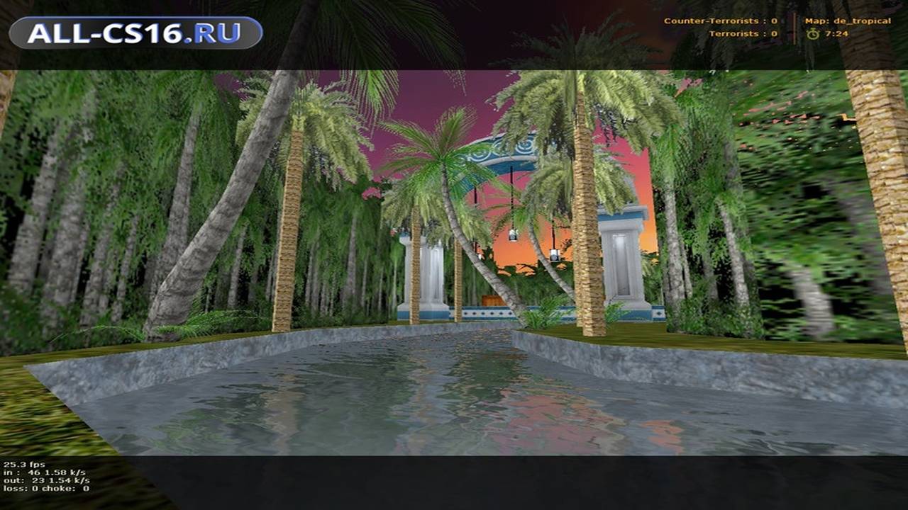 Карта «de_tropical» для CS 1.6 для CS 1.6