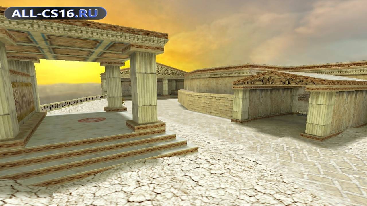 Карта «de_troy» для CS 1.6 для CS 1.6