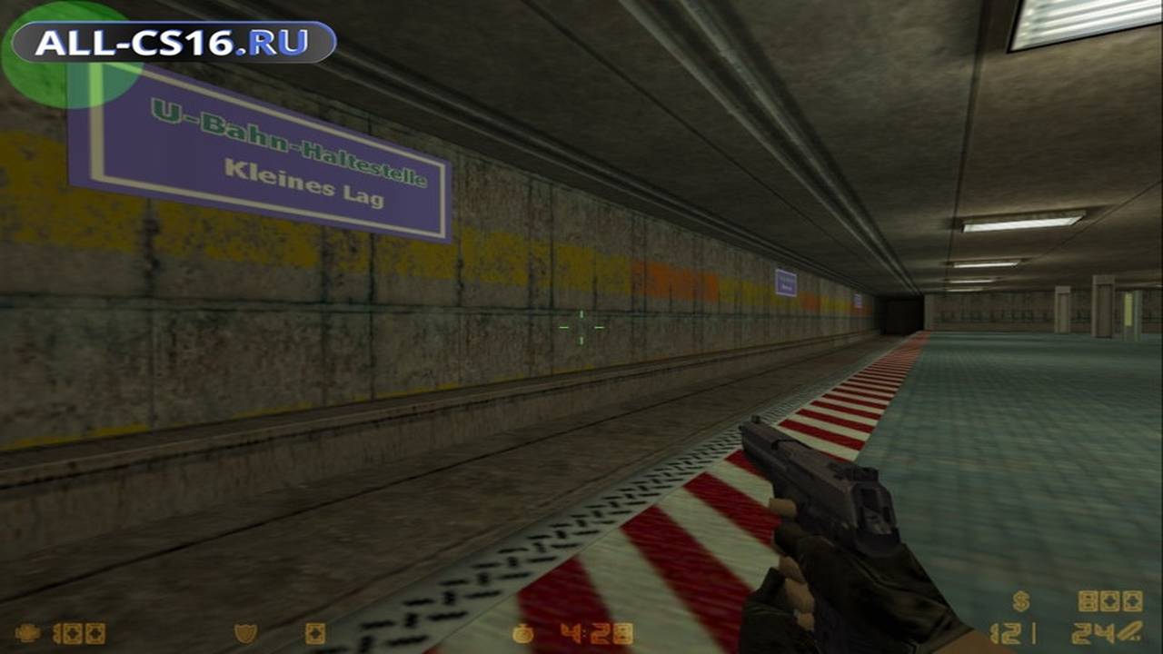 Карта «de_ubahn» для CS 1.6 для CS 1.6