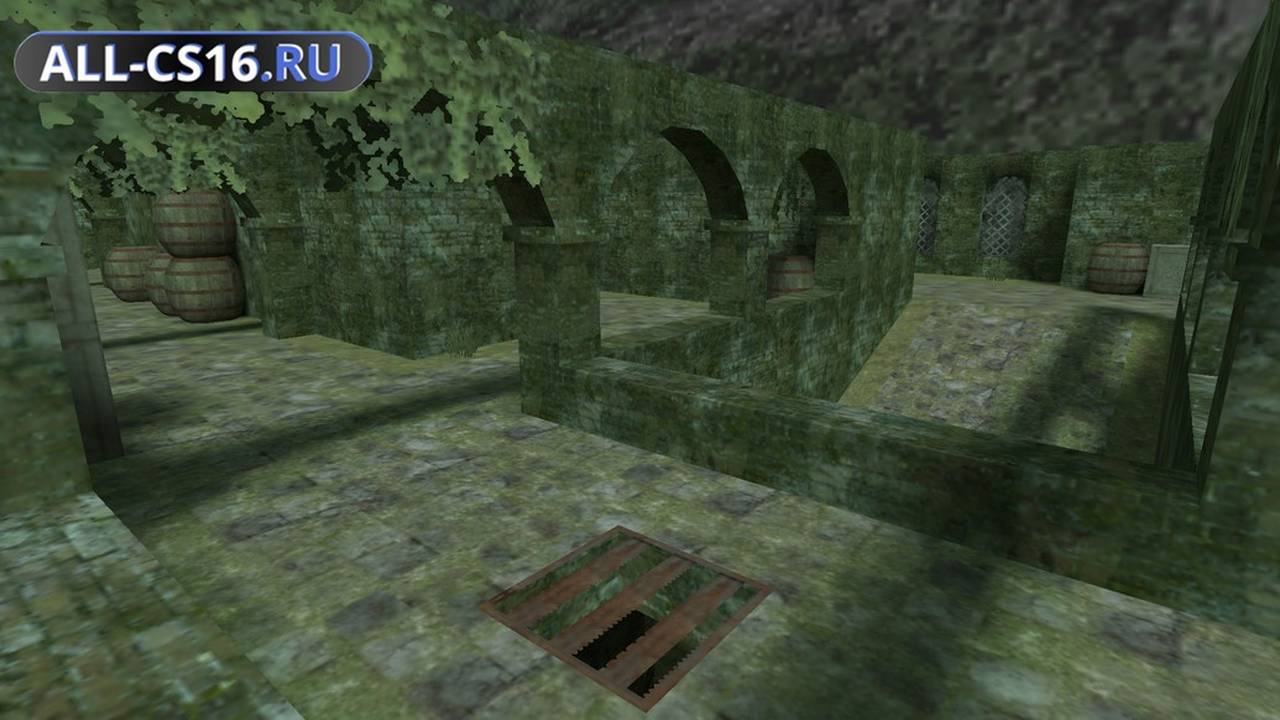 Карта «de_undead_burg» для CS 1.6 для CS 1.6