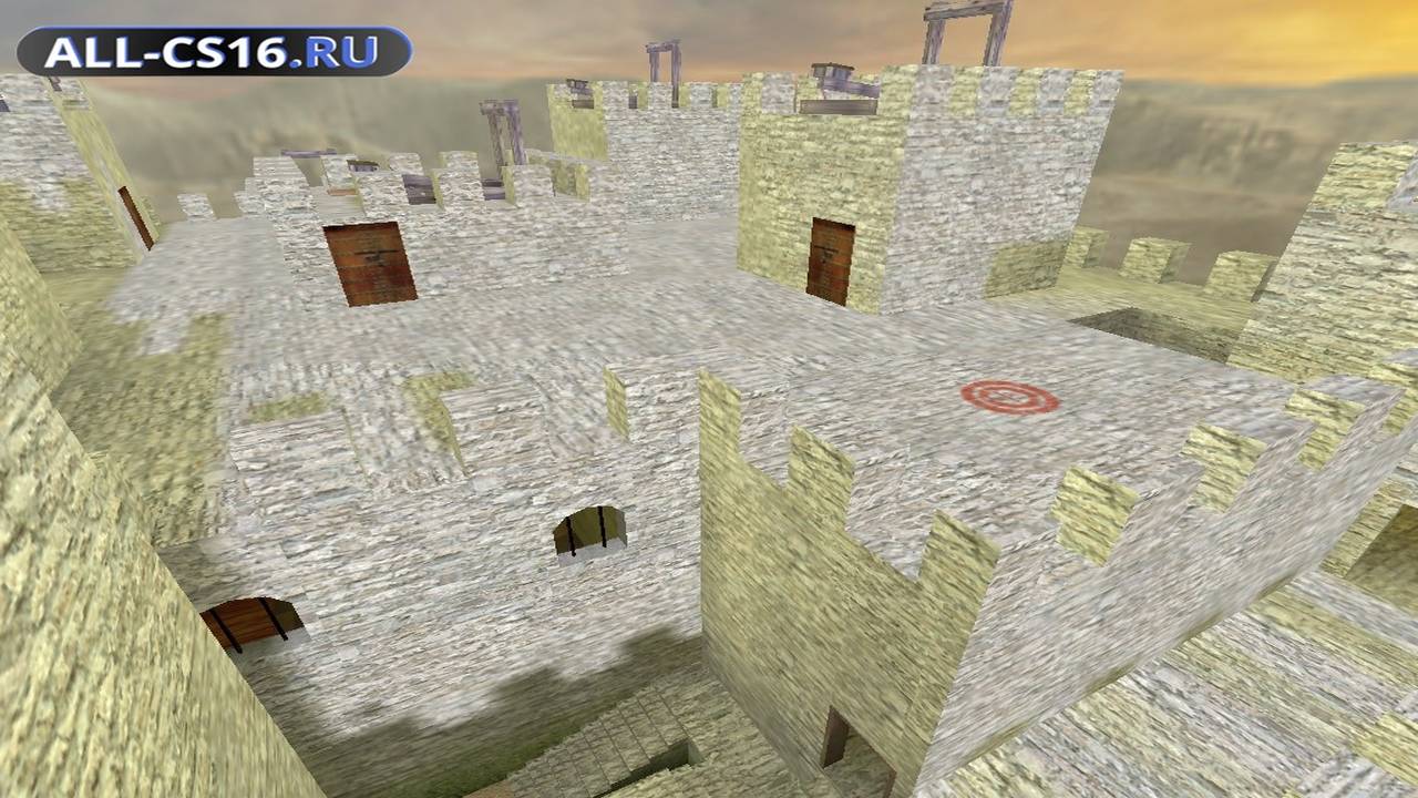 Карта «de_undercastle» для CS 1.6 для CS 1.6