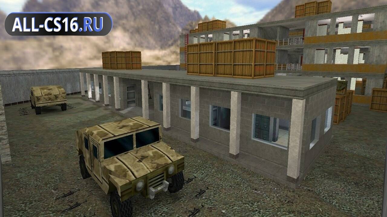 Карта «de_untecs» для CS 1.6 для CS 1.6