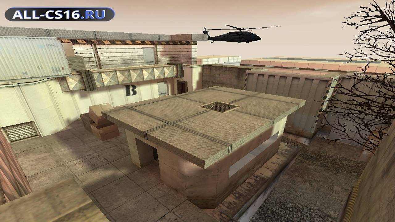 Карта «de_vanguard» для CS 1.6 для CS 1.6