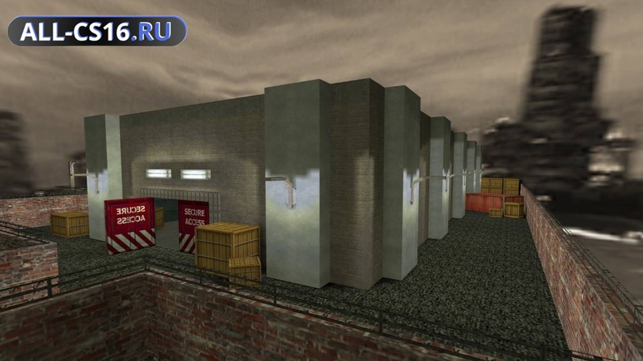 Карта «de_warehousev3» для CS 1.6 для CS 1.6