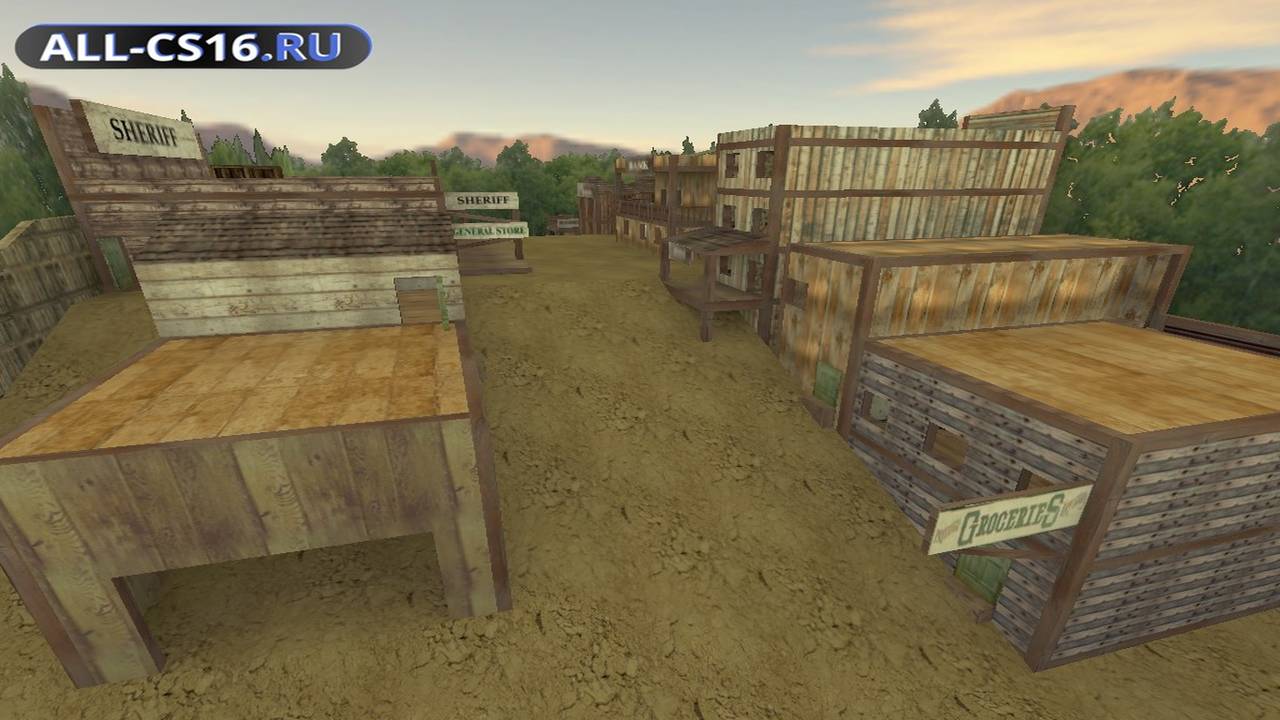 Карта «de_western_beta» для CS 1.6 для CS 1.6