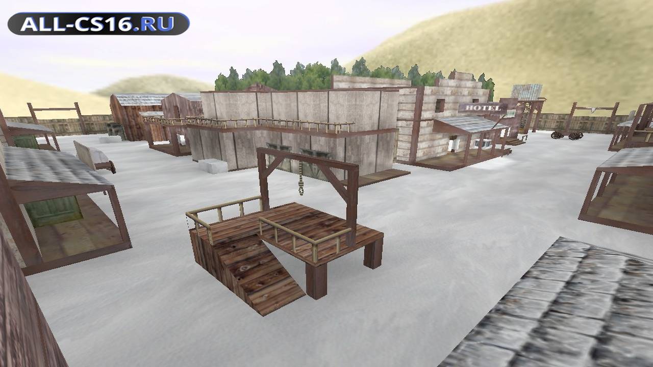 Карта «de_westwood_snow» для CS 1.6 для CS 1.6