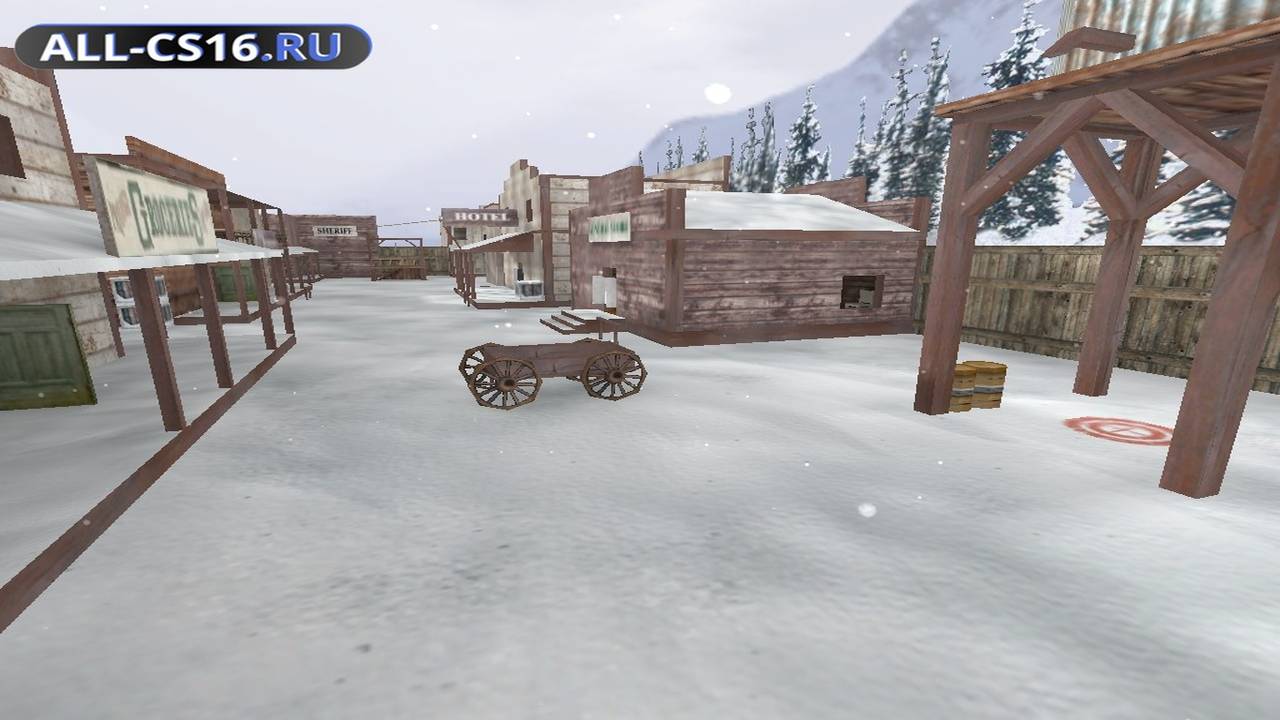 Карта «de_westwood_winter» для CS 1.6 для CS 1.6