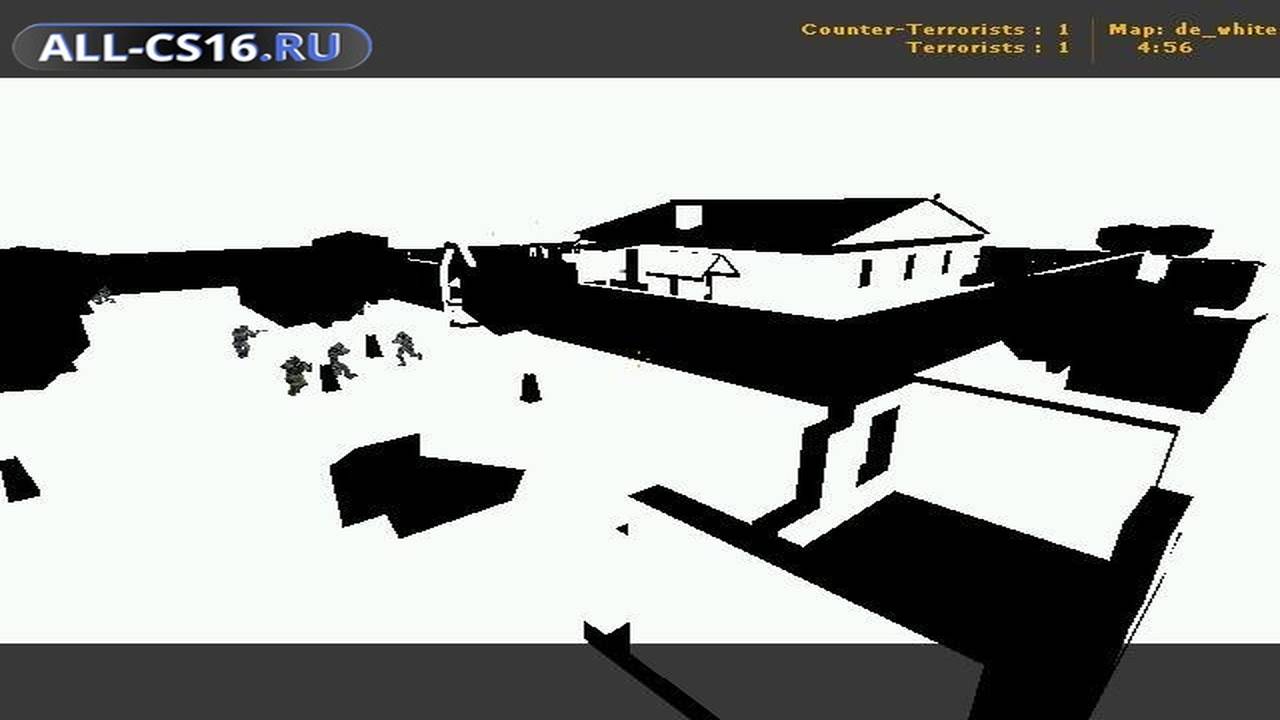 Карта «de_white_and_black» для CS 1.6 для CS 1.6