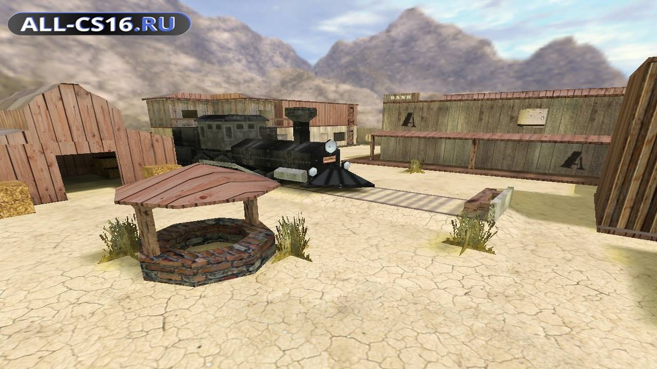 Карта «de_wildywest» для CS 1.6 для CS 1.6