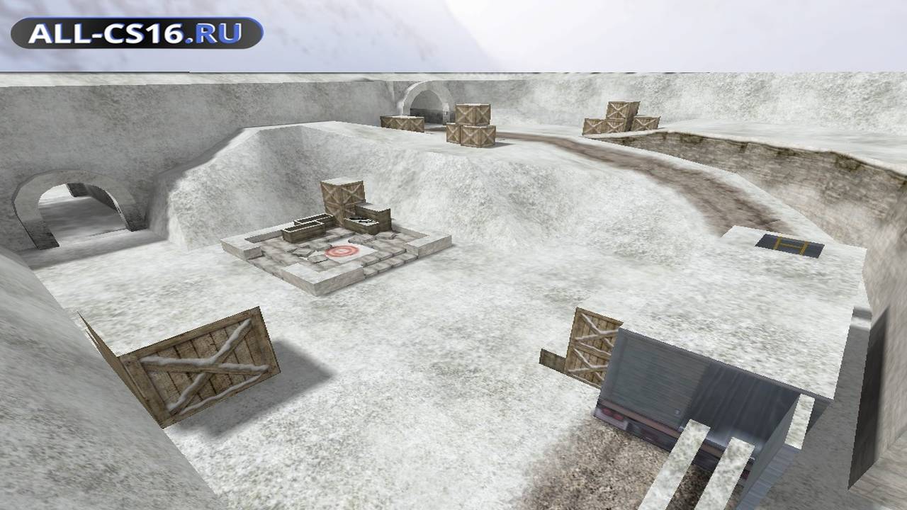 Карта «de_winter» для CS 1.6 для CS 1.6