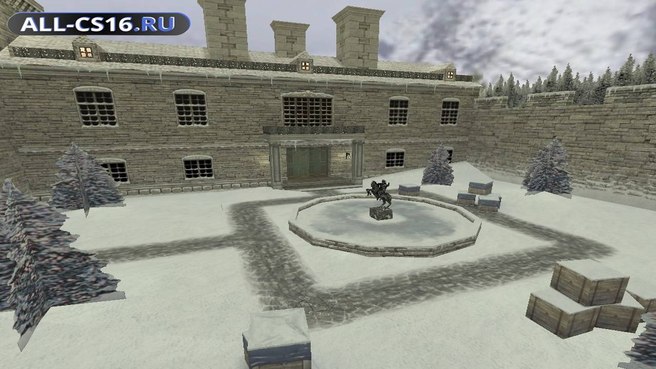 Карта «de_winter_austria2» для CS 1.6 для CS 1.6