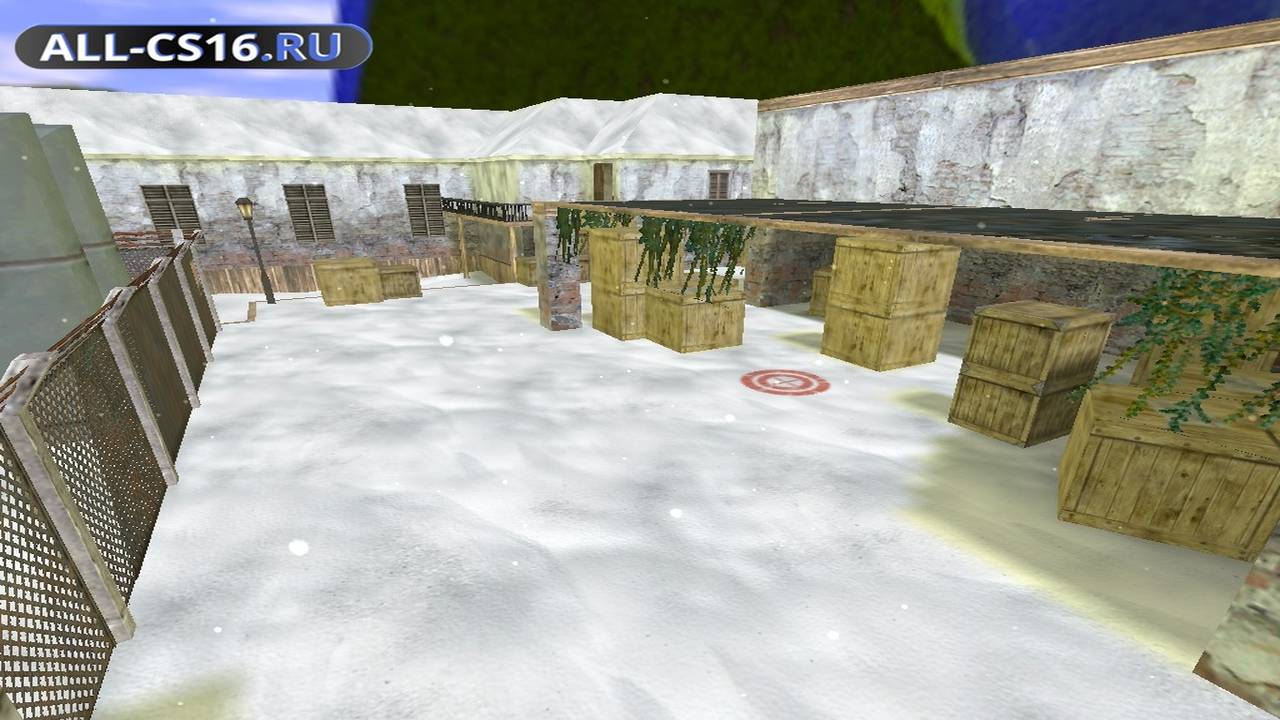 Карта «de_winter_inferno» для CS 1.6 для CS 1.6