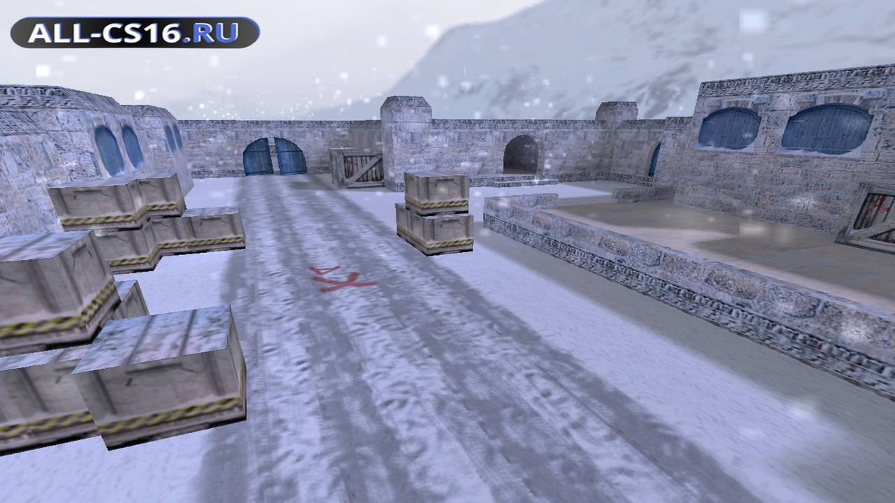 Карта «de_winterdust» для CS 1.6 для CS 1.6