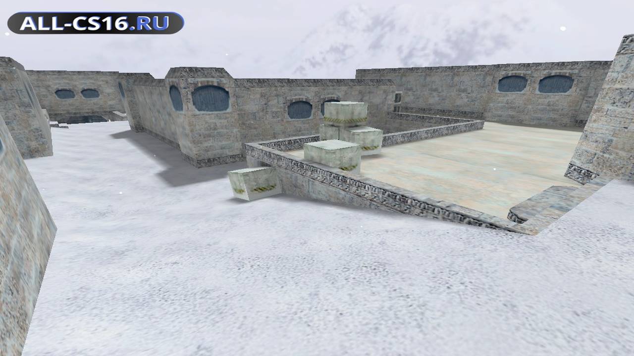 Карта «de_winterdust2» для CS 1.6 для CS 1.6