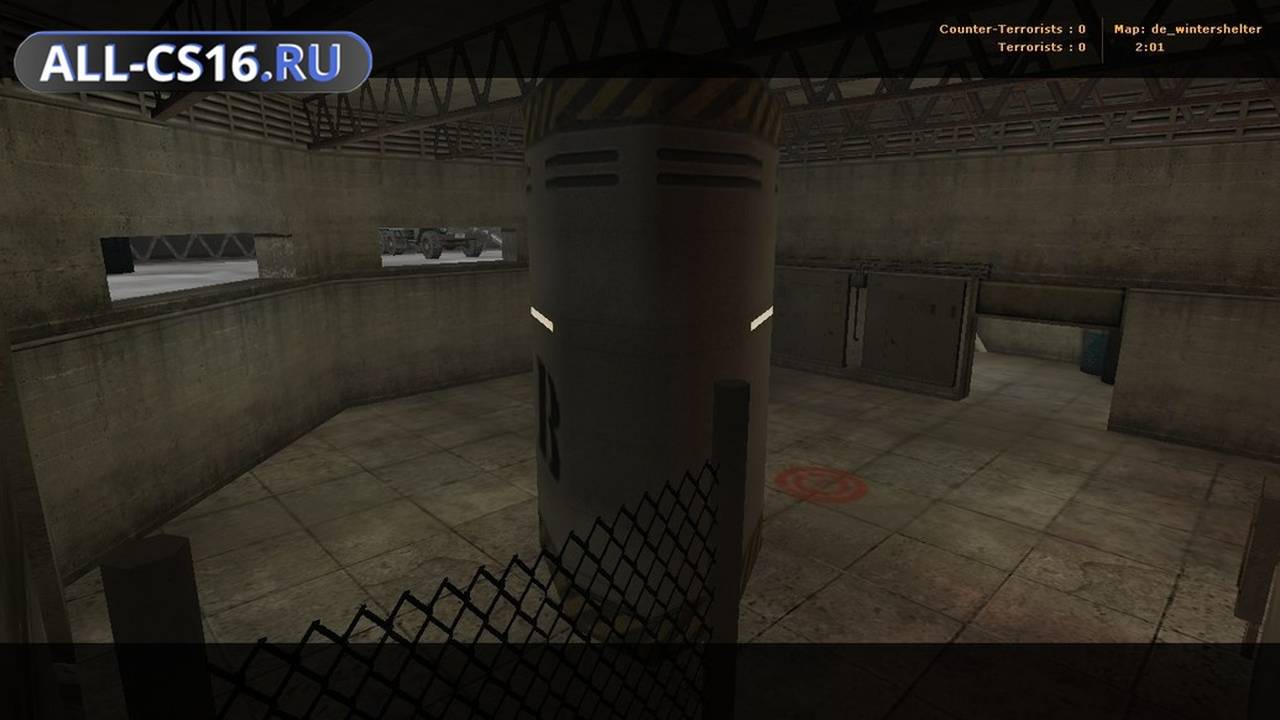 Карта «de_wintershelter» для CS 1.6 для CS 1.6
