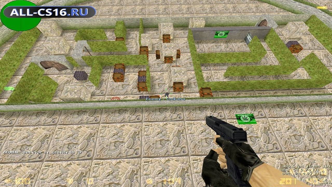 Карта «de_xna_chikana» для CS 1.6 для CS 1.6