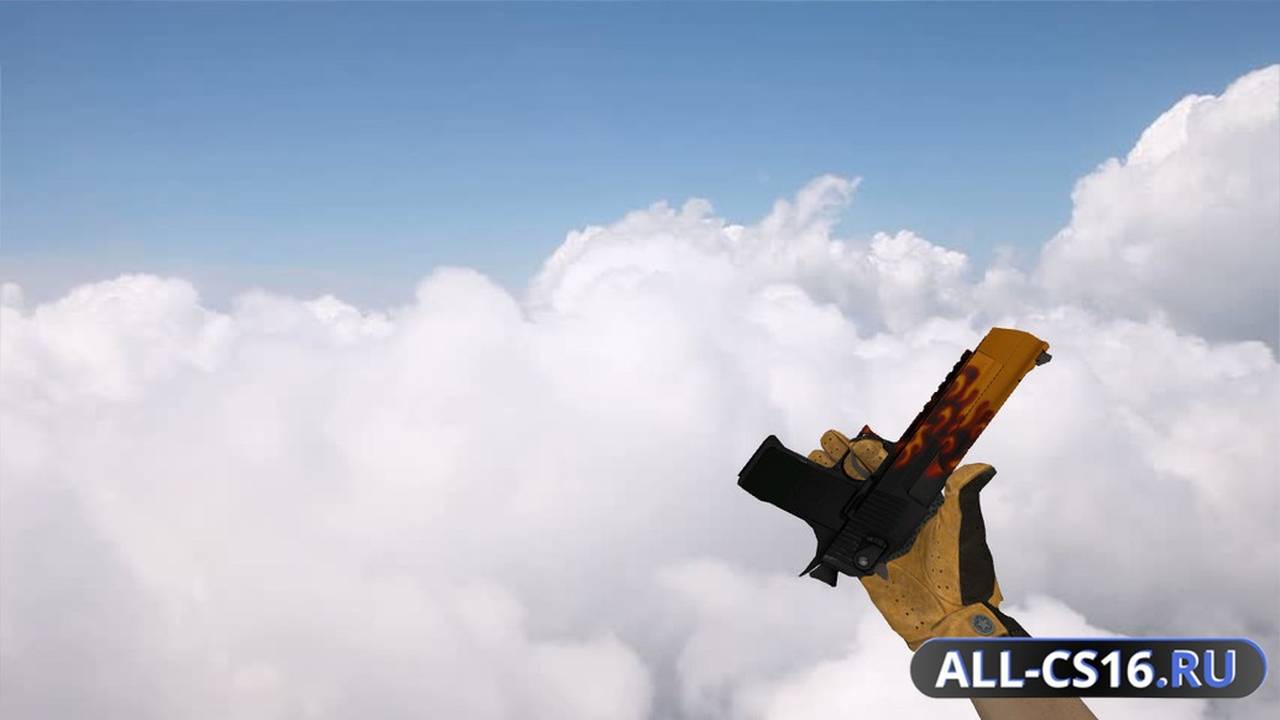 Модель оружия для CS 1.6 - Deagle Deagle Пламя