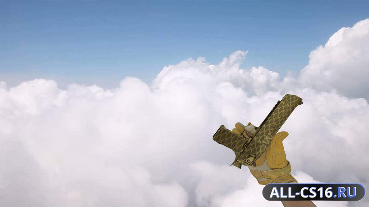 Модель оружия для CS 1.6 - Deagle Deagle Золотой карп