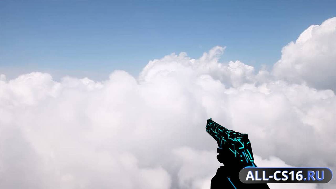 Модель оружия для CS 1.6 - Deagle Deagle Neon Electro