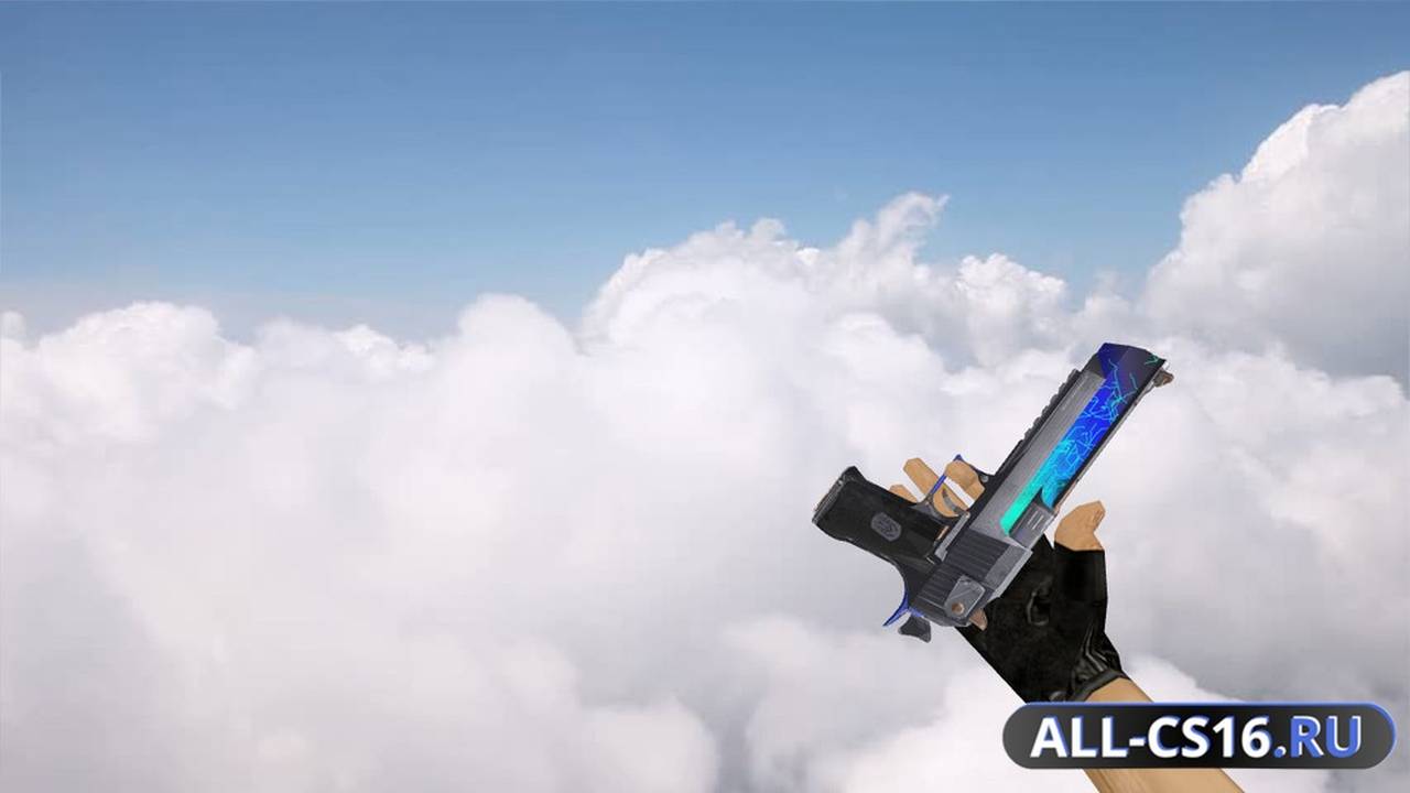 Модель оружия для CS 1.6 - Deagle Deagle Overcharged Blue