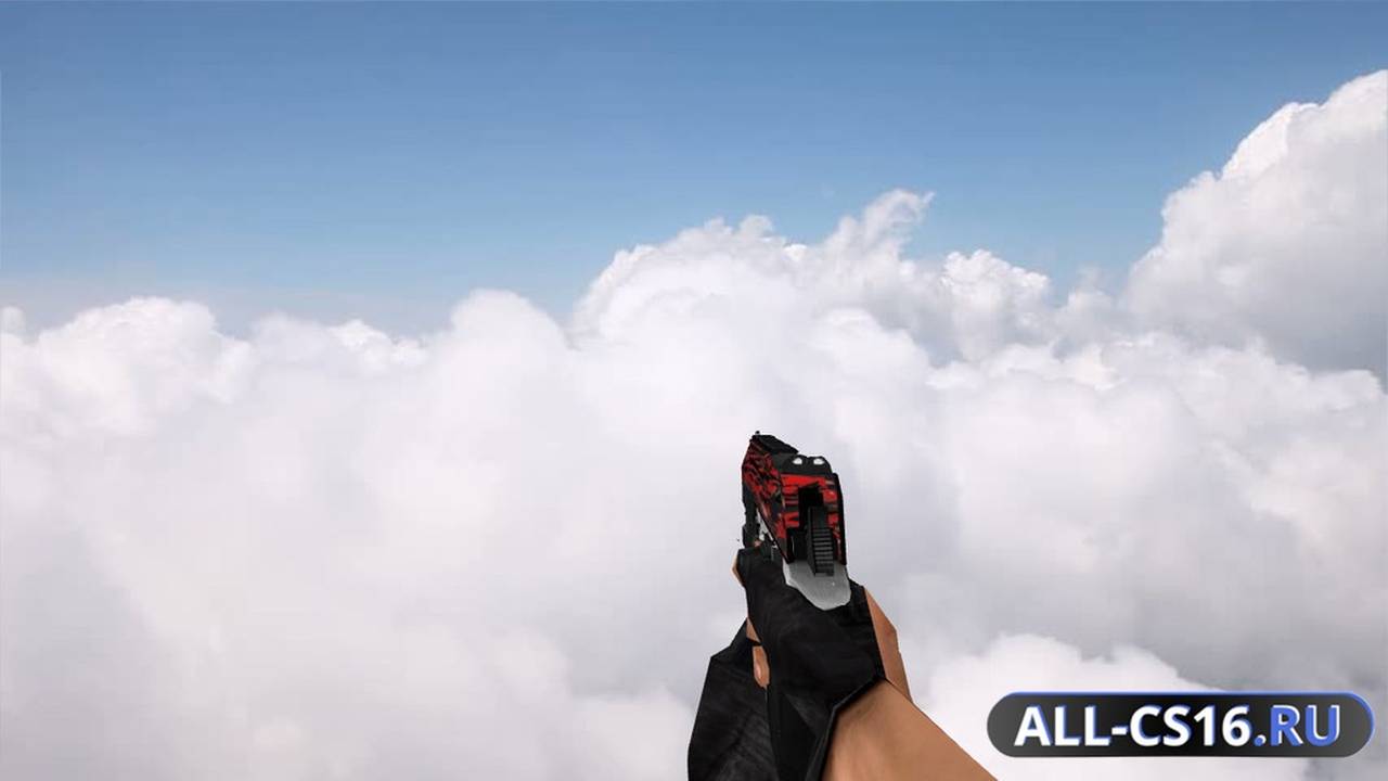Модель оружия для CS 1.6 - Deagle Deagle Red Tiger