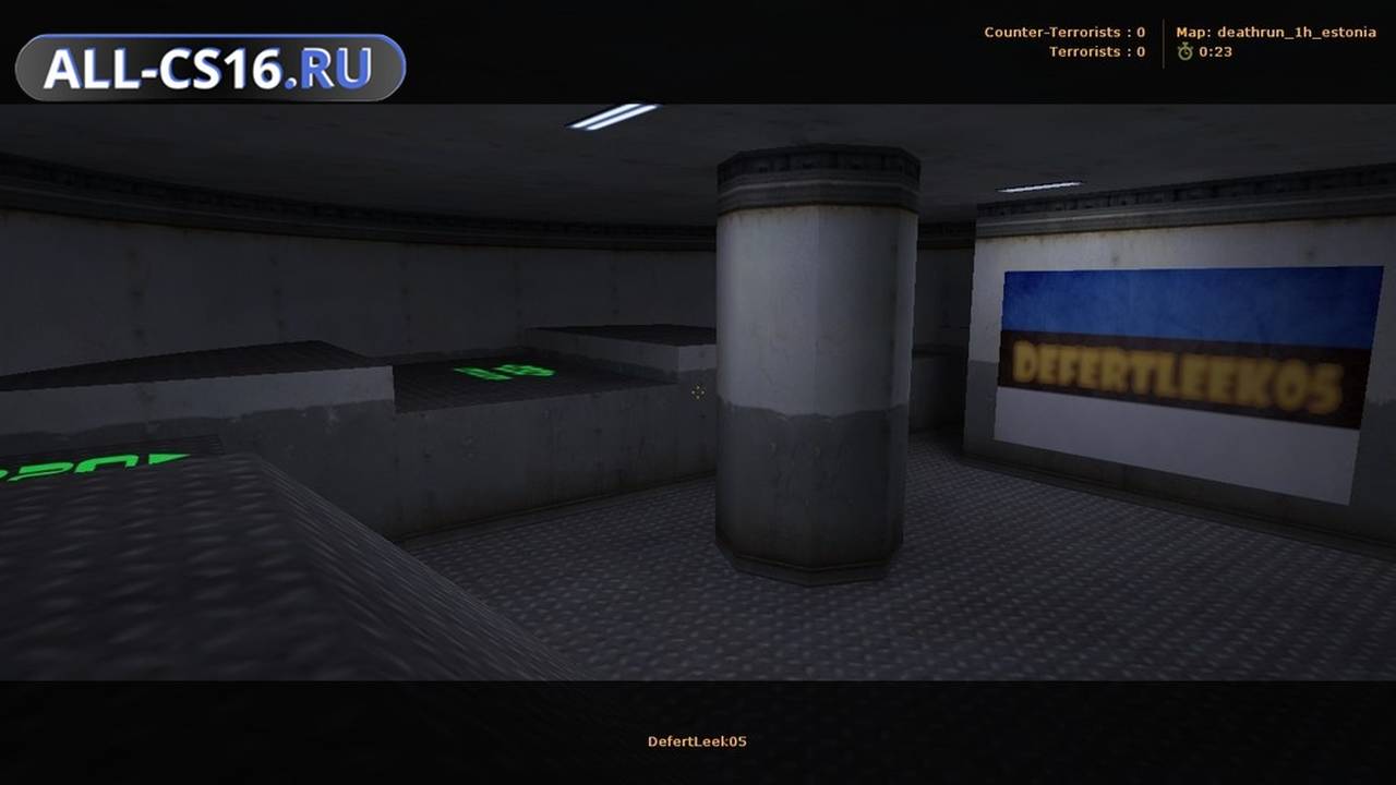 Карта «deathrun_1h_estonia» для CS 1.6 для CS 1.6