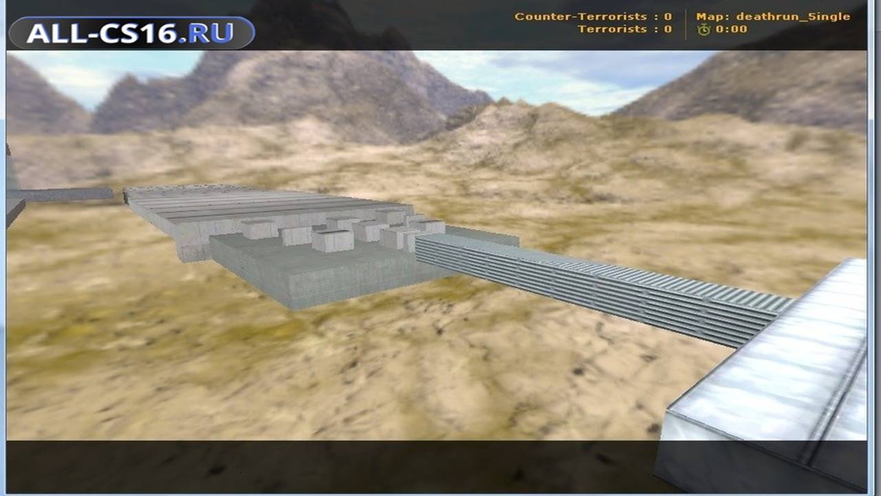 Карта «deathrun_5ingle» для CS 1.6 для CS 1.6