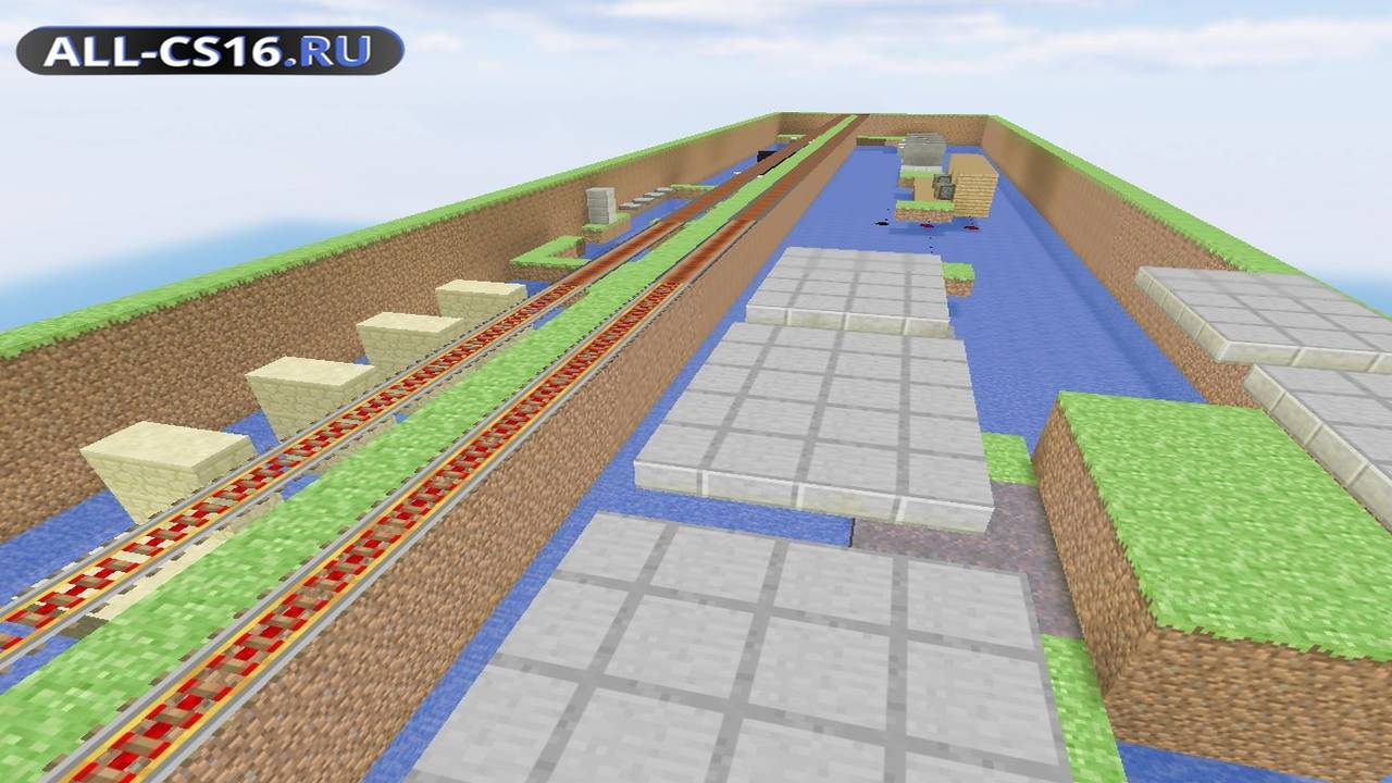 Карта «deathrun_autominecraft_fixed» для CS 1.6 для CS 1.6