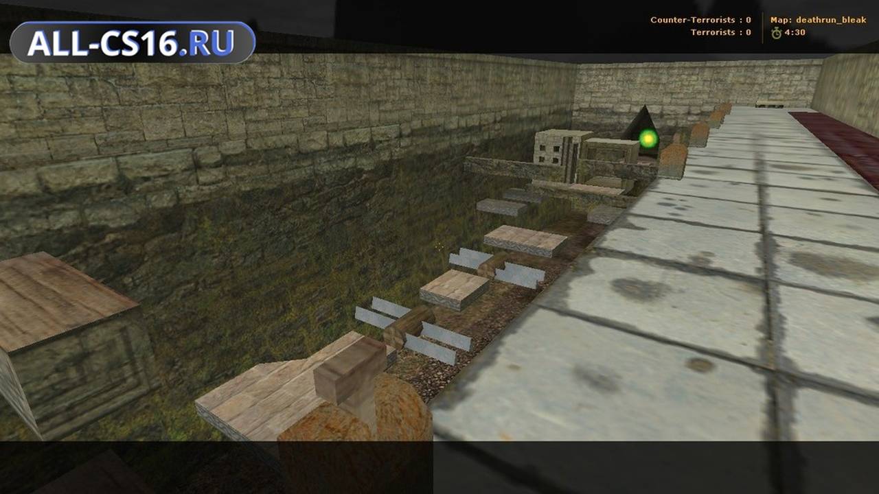 Карта «deathrun_bleak» для CS 1.6 для CS 1.6