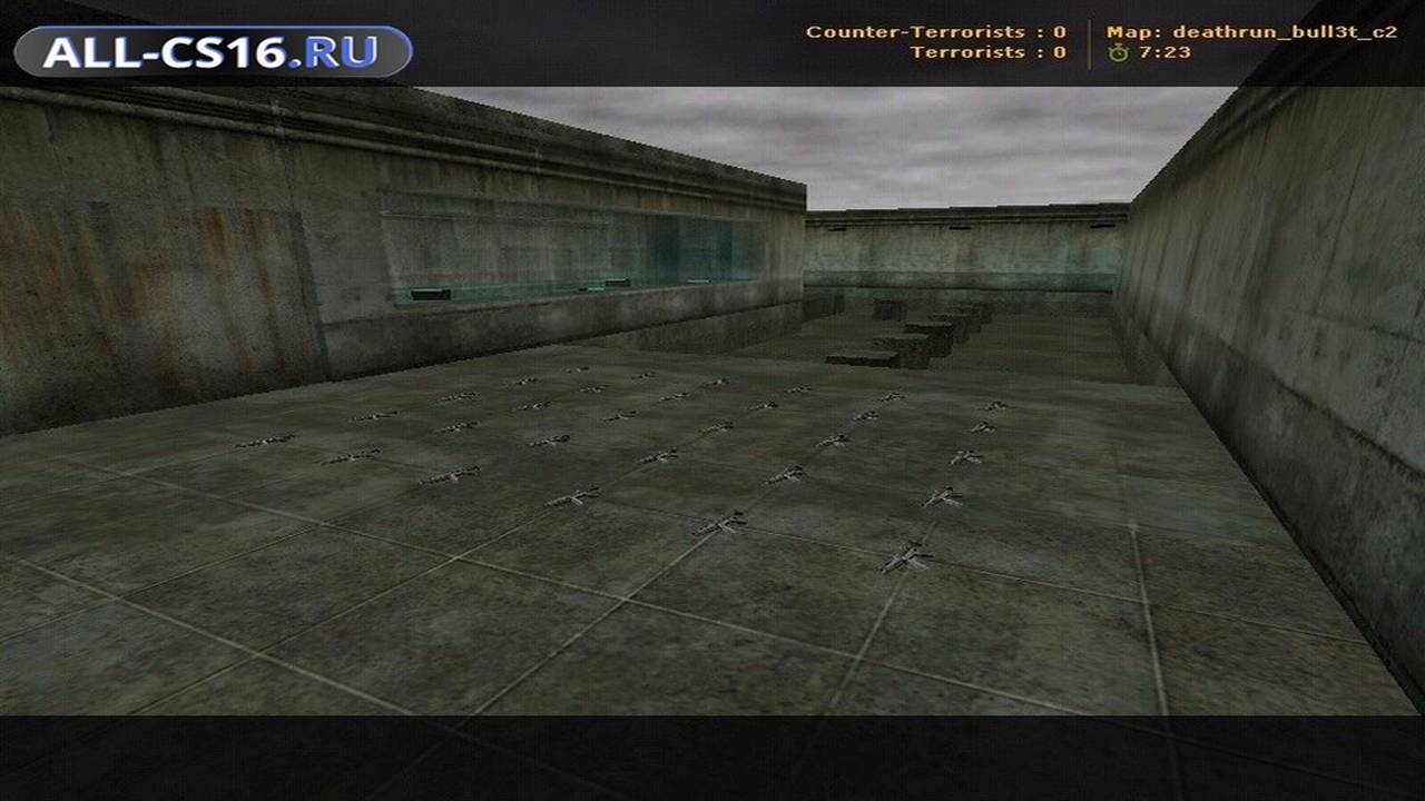 Карта «deathrun_bull3t_c2» для CS 1.6 для CS 1.6