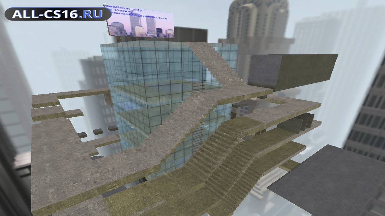 Карта «deathrun_city» для CS 1.6 для CS 1.6