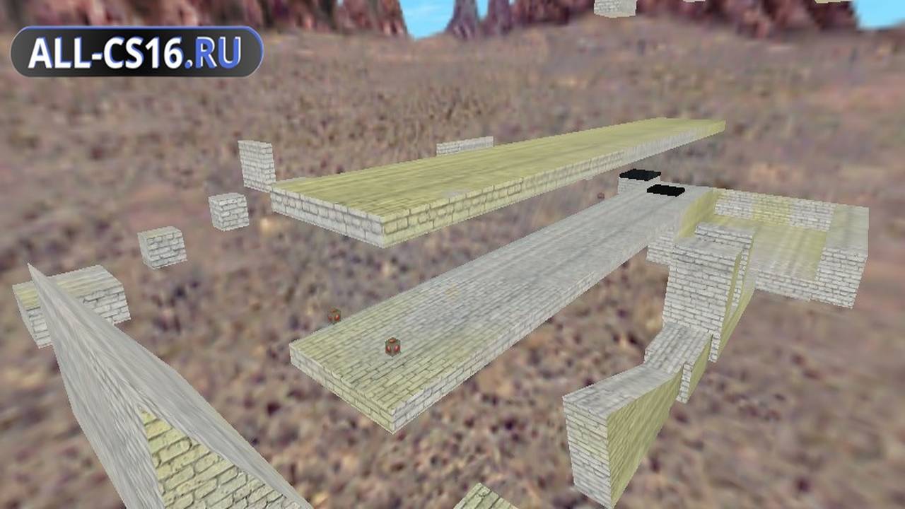 Карта «deathrun_clarion_short» для CS 1.6 для CS 1.6