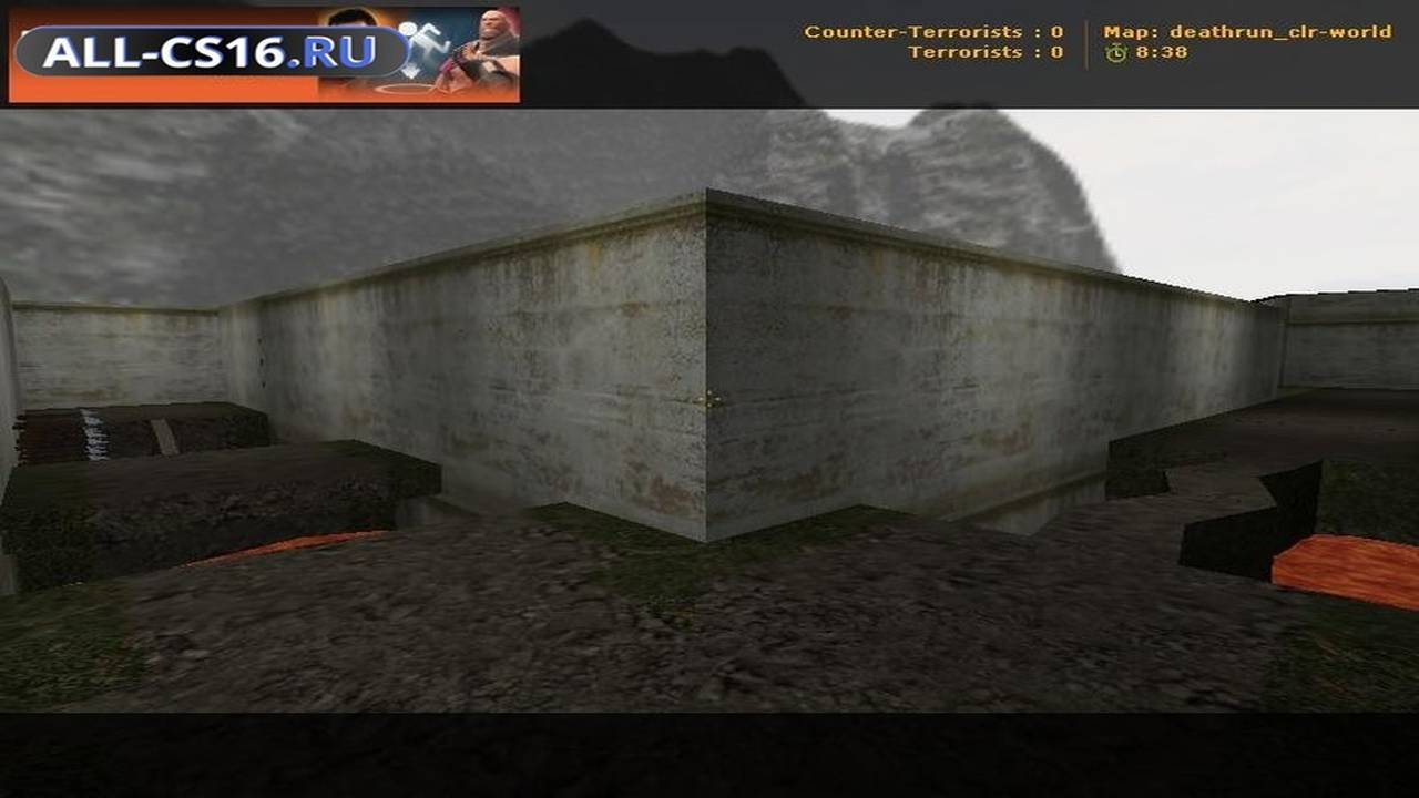 Карта «deathrun_clr-world» для CS 1.6 для CS 1.6