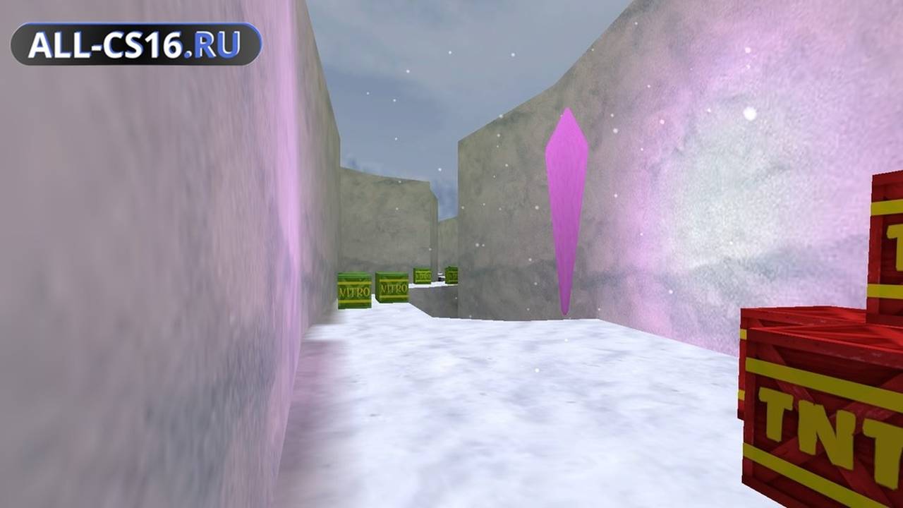 Карта «deathrun_cold_hard_crash» для CS 1.6 для CS 1.6