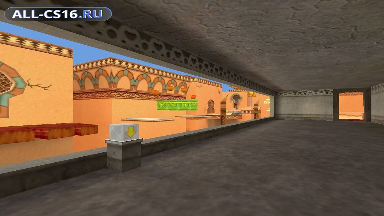 Карта «deathrun_crash_arabian» для CS 1.6 для CS 1.6