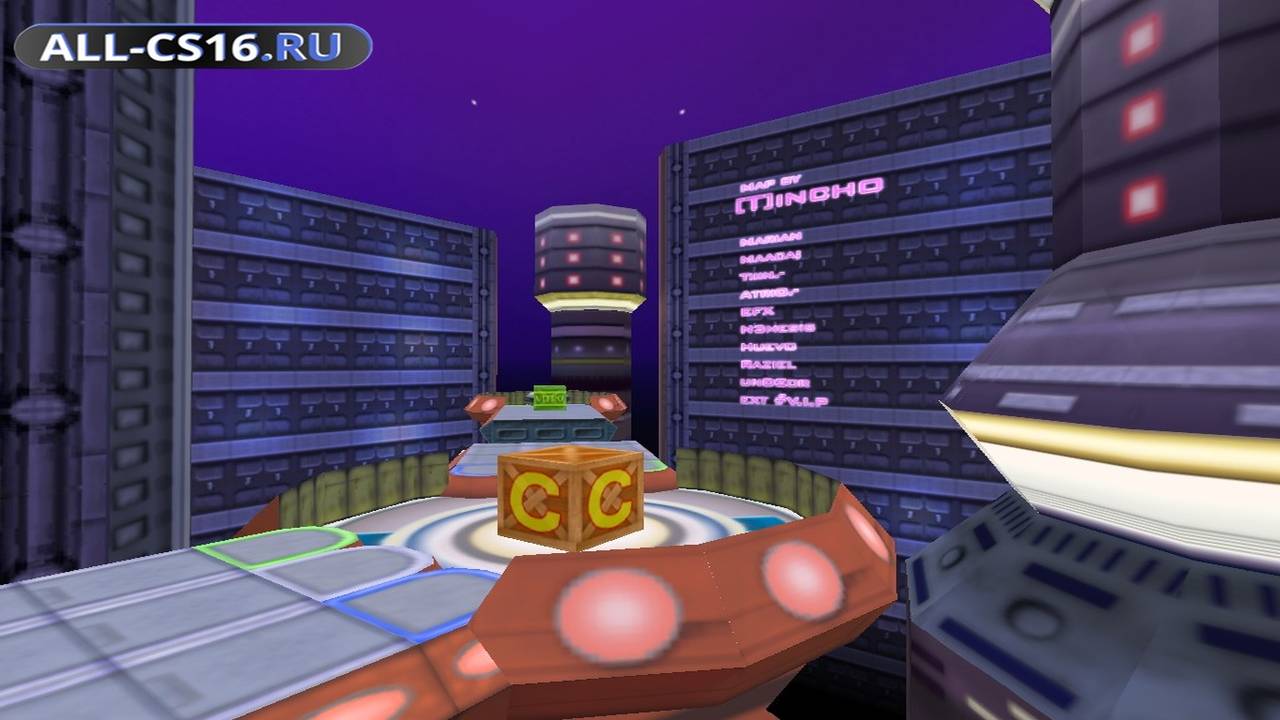 Карта «deathrun_crash_future» для CS 1.6 для CS 1.6