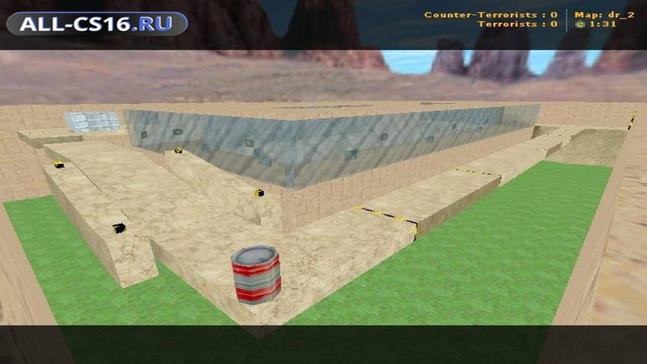 Карта «deathrun_croll» для CS 1.6 для CS 1.6
