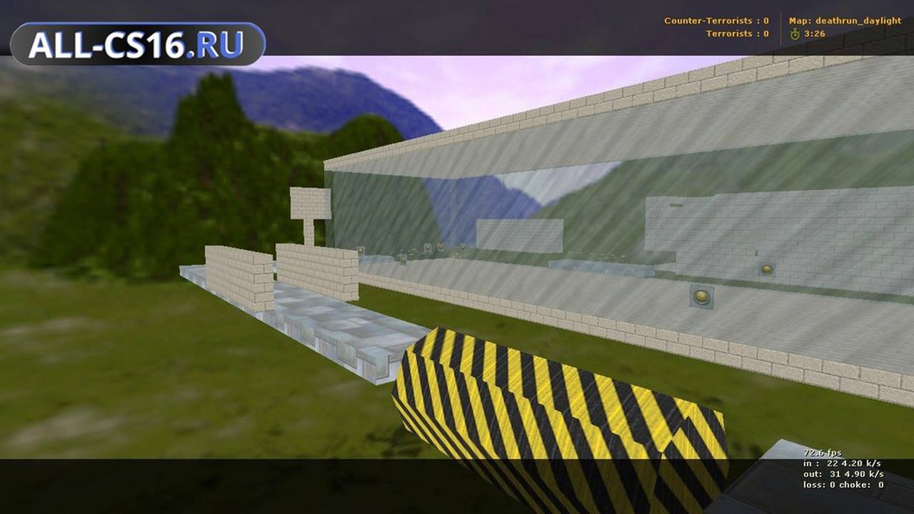 Карта «deathrun_daylight» для CS 1.6 для CS 1.6