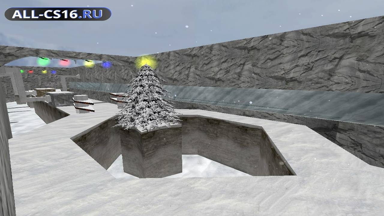 Карта «deathrun_dec_winter2» для CS 1.6 для CS 1.6