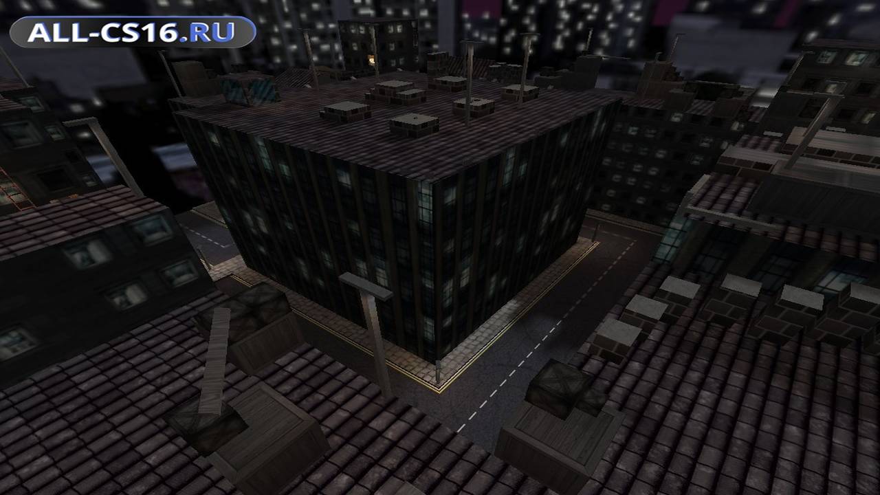 Карта «deathrun_downtown_moonlight» для CS 1.6 для CS 1.6