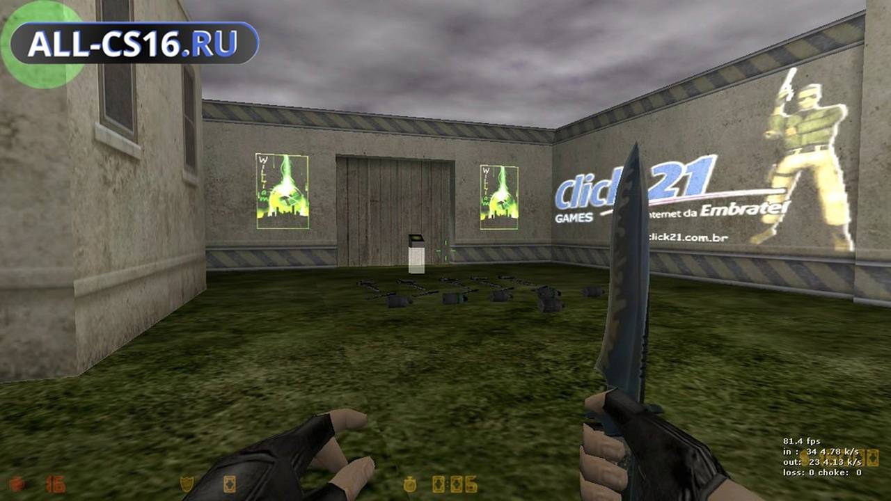 Карта «deathrun_dust_click21» для CS 1.6 для CS 1.6