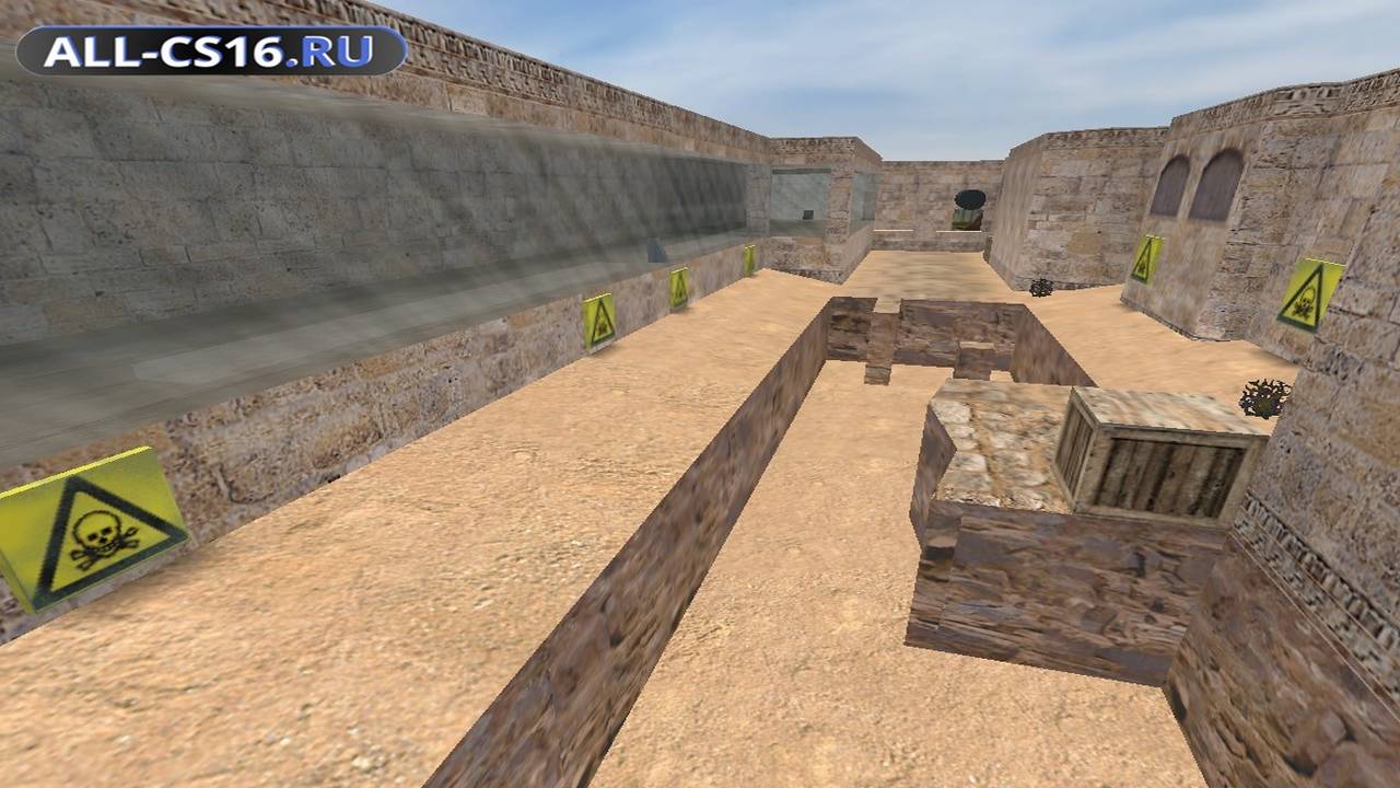Карта «deathrun_dustroad» для CS 1.6 для CS 1.6